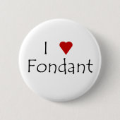 I Heart Fondant Button (Voorkant)