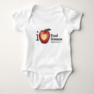 "I Heart Food Science" Creeper Romper