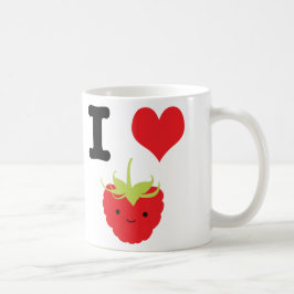 I Heart Frambories Koffiemok