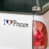 I HEART FRANKRIJK BUMPERSTICKER (Op Truck)