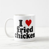 I Heart Fried Chicken Koffiemok (Links)