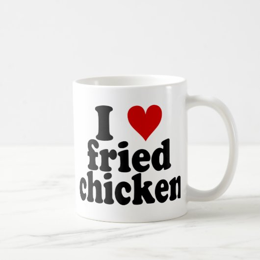 I Heart Fried Chicken Koffiemok (Rechts)