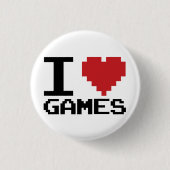 I Heart Games Button (Voorkant)