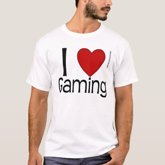 I Heart Gaming Shirt (Voorkant)