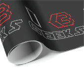 I Heart Geeks ASCII ART Cadeaupapier (Rol Hoek)