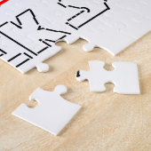 I Heart Geeks ASCII ART Legpuzzel (Zijkant)