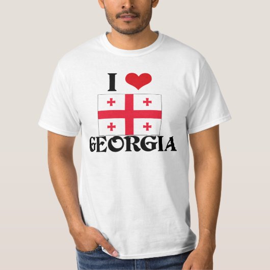 I HEART GEORGIA T-SHIRT (Voorkant)