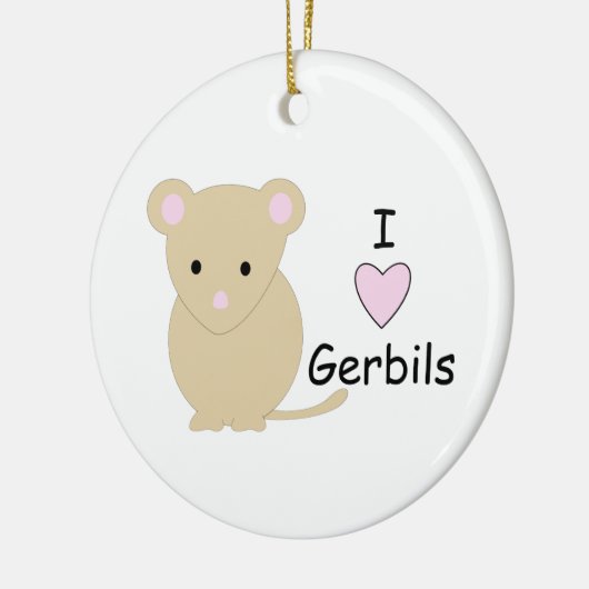 I Heart Gerbils Ornament (Links)
