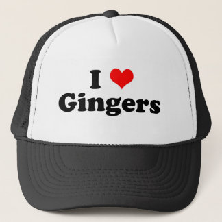 I Heart Gingers Trucker Pet