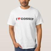 I Heart Gossip (lang) T-shirt (Voorkant)