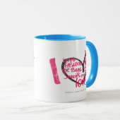 I Heart Graffiti Magenta Mok (Voorkant rechts)