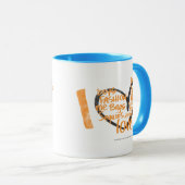 I Heart Graffiti Oranje Mok (Voorkant rechts)