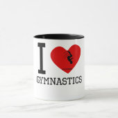 I Heart Gymnastics Mok (Midden)