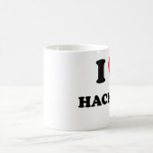 I Heart Hackers Koffiemok (Center)