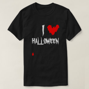 I Heart Halloween Grappig uniek aanpasbaar T-shirt