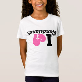 I HEART-handgrepen - Gymnastiek T-shirt