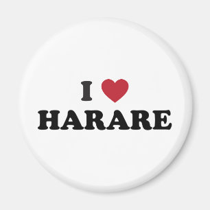I Heart Harare Zimbabwe Magneet