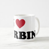 I Heart Harbin China Koffiemok (Voorkant rechts)