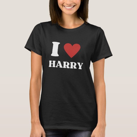 I Heart Harry T-shirt (Voorkant)