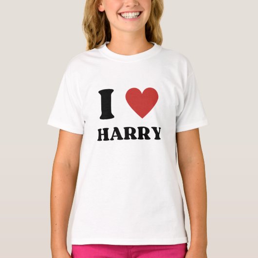 I Heart Harry T-shirt (Voorkant)