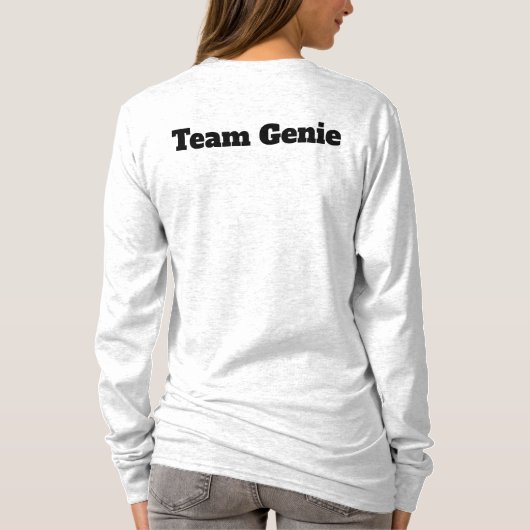 I Heart het Shirt van 1900 Census (Achterkant)