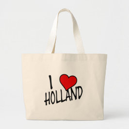 I Heart Holland bk jct Grote Tote Bag