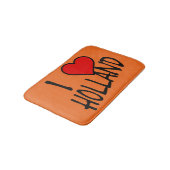 I Heart Holland bk on or bmcnt Badmat (Gekanteld)