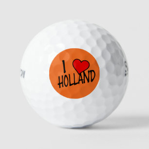 I Heart Holland bk op of ssf gbcnt Golfballen