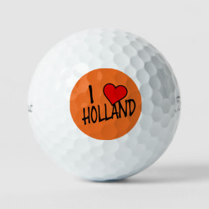 I Heart Holland bk op of tpv1 gbcnt Golfballen