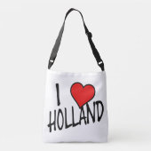 I Heart Holland bk op wt cbbcnt Crossbody Tas (Achterkant)