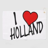 I Heart Holland gaat verder met gtcnt Golfhanddoek (Horizontaal)