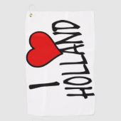 I Heart Holland gaat verder met gtcnt Golfhanddoek (Voorkant)