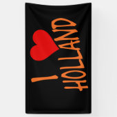 I Heart Holland of op bk bncent Spandoek (Verticaal)
