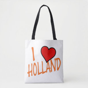 I Heart Holland of op de stunt Tote Bag