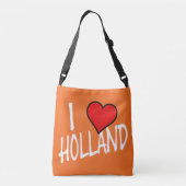 I Heart Holland op of cbbcnt Crossbody Tas (Achterkant)