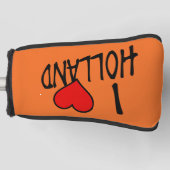 I Heart Holland op onze pct Golfheadcover (Voorkant)