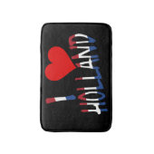 I Heart Holland overlay op bk bmcnt Badmat (Voorkant Verticaal)