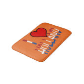 I Heart Holland overlay op of bmcnt Badmat (Gekanteld)