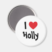I Heart Holly Magneet (Voorkant / Achterkant)