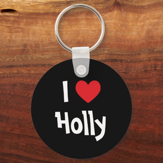 I Heart Holly Sleutelhanger (Voorkant)