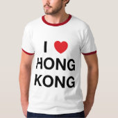 I HEART HONG KONG T-Shirt (Voorkant)