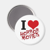 I Heart Horror Films Magneet (Voorkant / Achterkant)