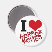 I Heart Horror Films Magneet (Voorkant / Achterkant)