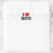 I Heart HOU Sticker (Tas)