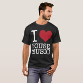 I Heart House Music T-shirt (Voorkant volledig)