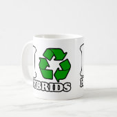 I Heart Hybriden Koffiemok (Voorkant links)