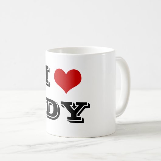 I Heart IDY Coffee Mok (Voorkant rechts)