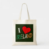 I Heart Ierland overlay btcnt Tote Bag (Achterkant)