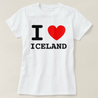 I Heart IJsland Shirt