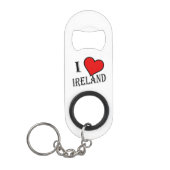 I Heart Ireland bk bocnt Mini Flessenopener (Voorkant)